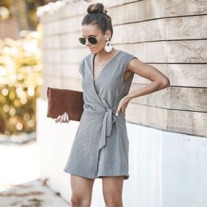 Vici wrap romper